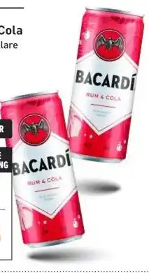 Gall & Gall Bacardí Rum & Cola 25CL aanbieding