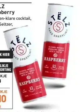 Gall & Gall STËLZ Raspberry 25CL aanbieding