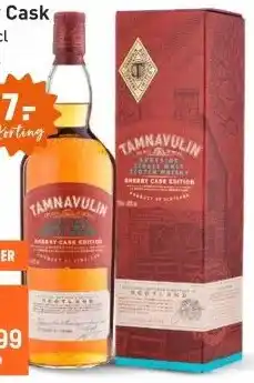 Gall & Gall Tamnavulin Sherry Cask 70CL aanbieding