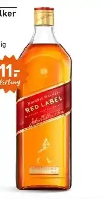 Gall & Gall Johnnie Walker Red Label 175CL aanbieding
