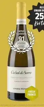 Gall & Gall Umani Ronchi Casal di Serra 75CL aanbieding