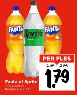 GAMMA Fanta of Sprite aanbieding