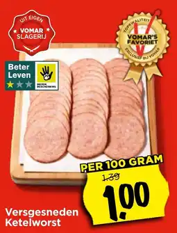 GAMMA Versgesneden Ketelworst aanbieding