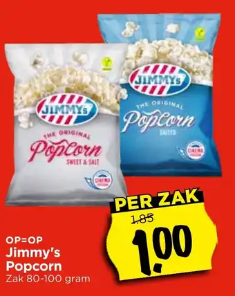 GAMMA Jimmy's Popcorn aanbieding