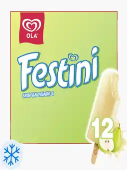 Flink OLA IJs Festini Peer 12 st 50ml aanbieding