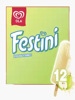 Flink OLA IJs Festini Peer 12 st 50ml aanbieding