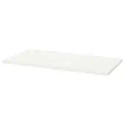 IKEA Wit lagkapten tafelblad, rechthoekig, acryl geverfd vezelplaat aanbieding