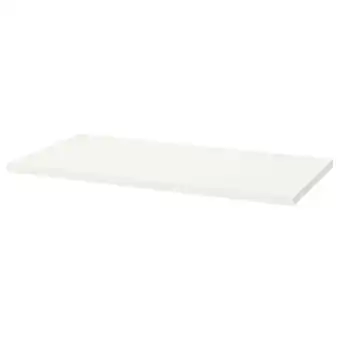 IKEA Wit lagkapten tafelblad, rechthoekig, acryl geverfd vezelplaat aanbieding