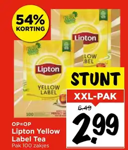 GAMMA Lipton Yellow Label Tea aanbieding