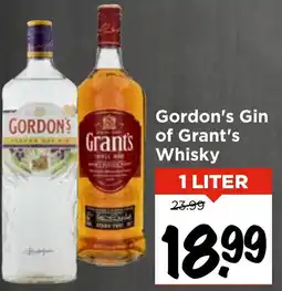 GAMMA Gordon's Gin Grants of Grant's Whisky aanbieding