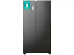MediaMarkt Hisense Rs711n4afe - Amerikaanse Koelkast Breedte 91 Cm Hoogte 178.6 Inhoud 358 L Nofrost aanbieding