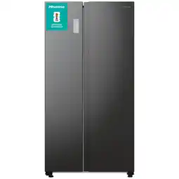 MediaMarkt Hisense Rs711n4afe - Amerikaanse Koelkast Breedte 91 Cm Hoogte 178.6 Inhoud 358 L Nofrost aanbieding