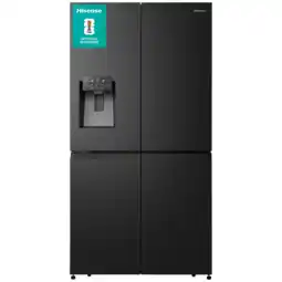 MediaMarkt Hisense Rq760n4sbfe - Amerikaanse Koelkast Breedte 91.4 Cm Hoogte 178.5 Inhoud 352 L Nofrost aanbieding