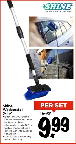 GAMMA Shine Wasborstel aanbieding