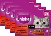 Bol.com Whiskas Kattenvoer - Senior 7+ - Classic Selectie in Saus - 40x85g aanbieding