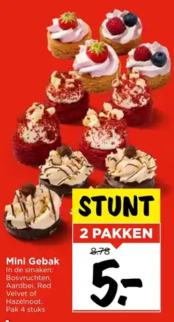 GAMMA Mini Gebak aanbieding