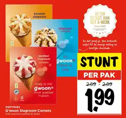 GAMMA G'woon Slagroom Cornets aanbieding