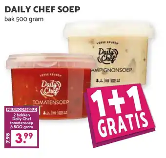 De Boerenschuur Daily chef soep aanbieding
