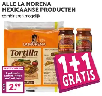 De Boerenschuur Alle la morena mexicaanse producten aanbieding