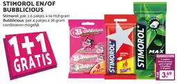 De Boerenschuur Stimorol en/of bubblicious aanbieding