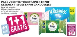 De Boerenschuur Page vochtig toiletpapier en/of kleenex tissues en/of zakdoekjes aanbieding