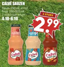 De Boerenschuur Calvé sauzen aanbieding