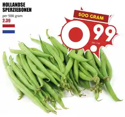 De Boerenschuur Hollandse sperziebonen aanbieding