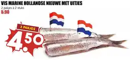 De Boerenschuur Vis marine hollandse nieuwe met uitjes aanbieding