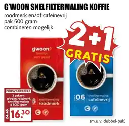 De Boerenschuur G'woon snelfiltermaling koffie aanbieding