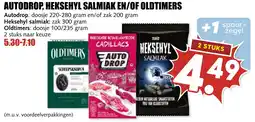De Boerenschuur Autodrop, heksehyl salmiak en/of oldtimers aanbieding