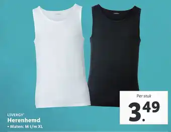 Lidl Herenhemd aanbieding