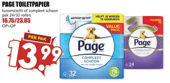 De Boerenschuur Page toiletpapier aanbieding