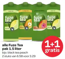 Spar Alle fuze tea aanbieding