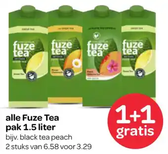 Spar Alle fuze tea aanbieding