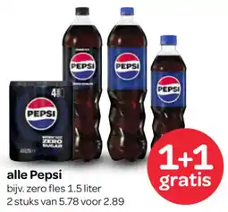 Spar Alle pepsi aanbieding