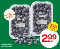 Spar Blauwe bessen aanbieding