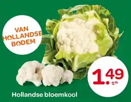 Spar Hollandse bloemkool aanbieding