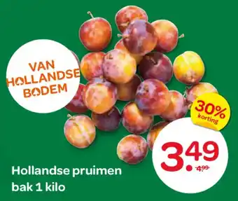 Spar Hollandse pruimen aanbieding