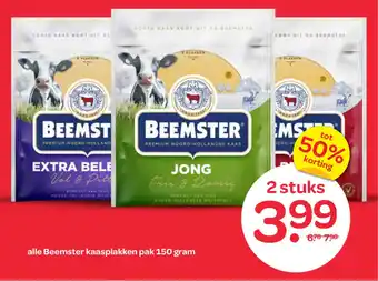 Spar Alle beemster kaasplakken aanbieding