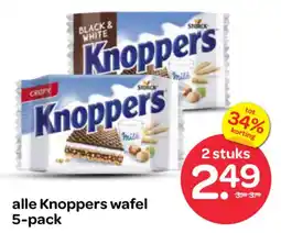 Spar Alle knoppers wafel aanbieding