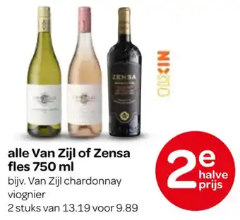Spar Alle van zijl of zensa aanbieding