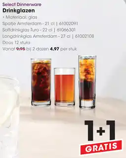 HANOS Select Dinnerware Drinkglazen aanbieding