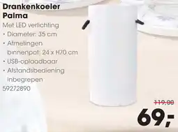 HANOS Drankenkoeler Palma aanbieding