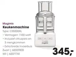 HANOS Magimix Keukenmachine aanbieding