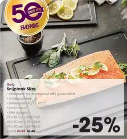 HANOS Gefu Snijplank Slize aanbieding