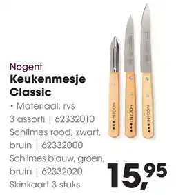 HANOS Nogent Keukenmesje Classic aanbieding