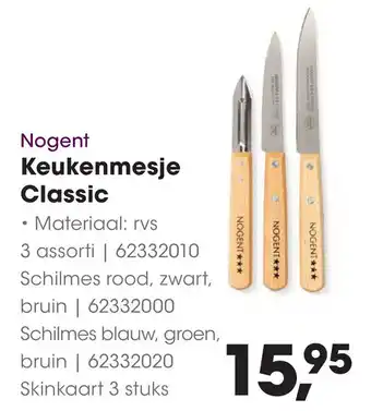 HANOS Nogent Keukenmesje Classic aanbieding