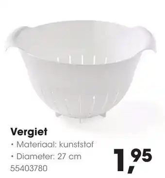 HANOS Vergiet aanbieding