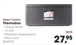 HANOS Select Cuisine Thermobox aanbieding