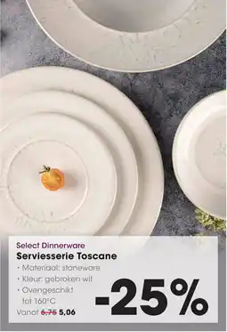 HANOS Select Dinnerware Serviesserie Toscane aanbieding